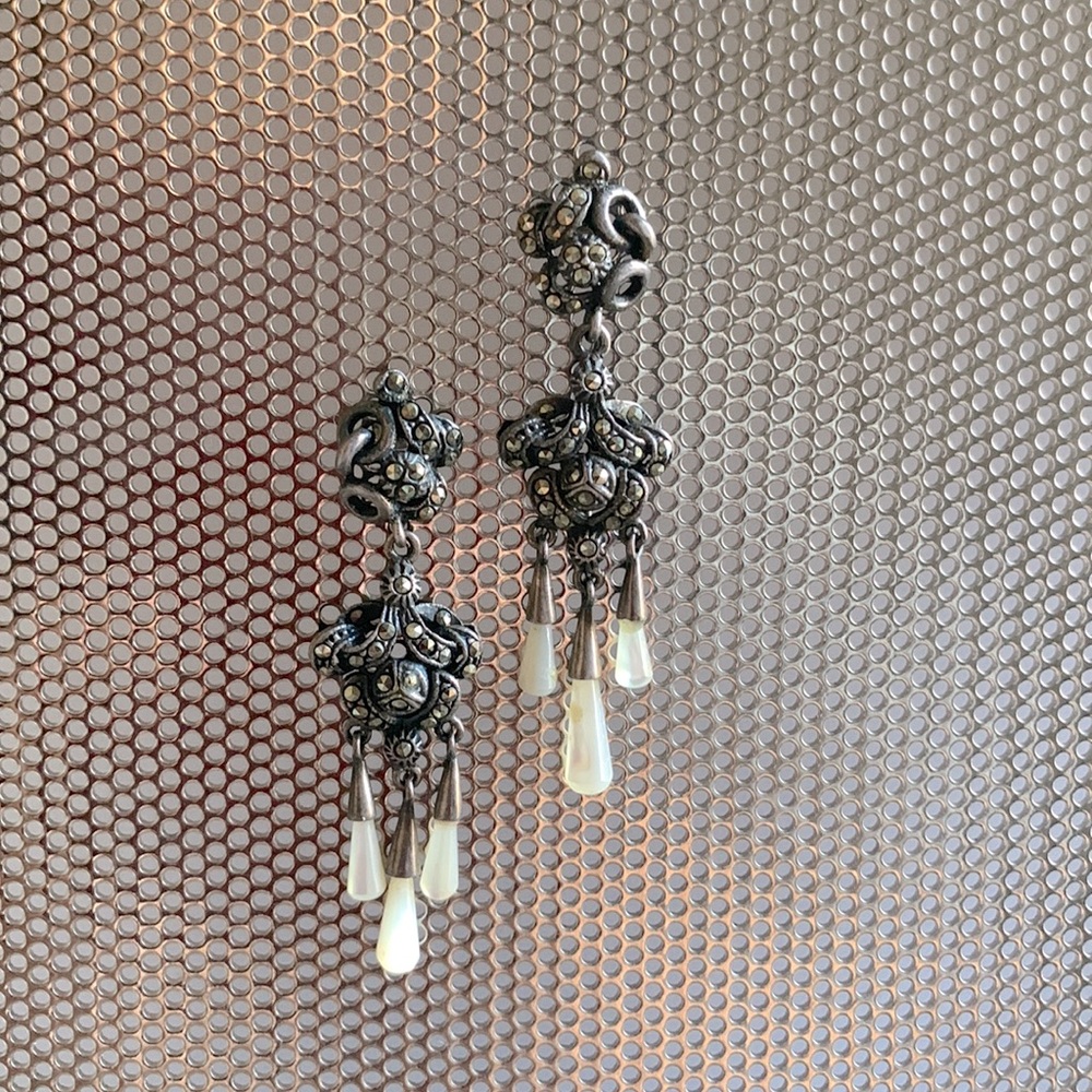 Handmade brand new dropped earrings